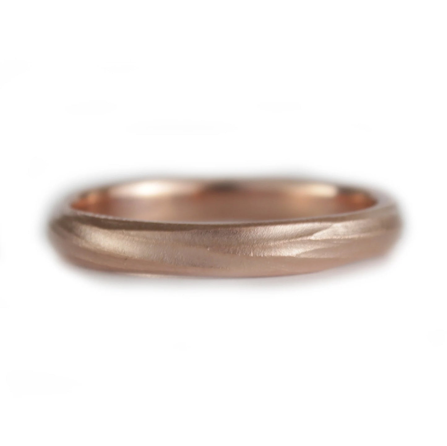 Wave Wedding Ring Rose Gold