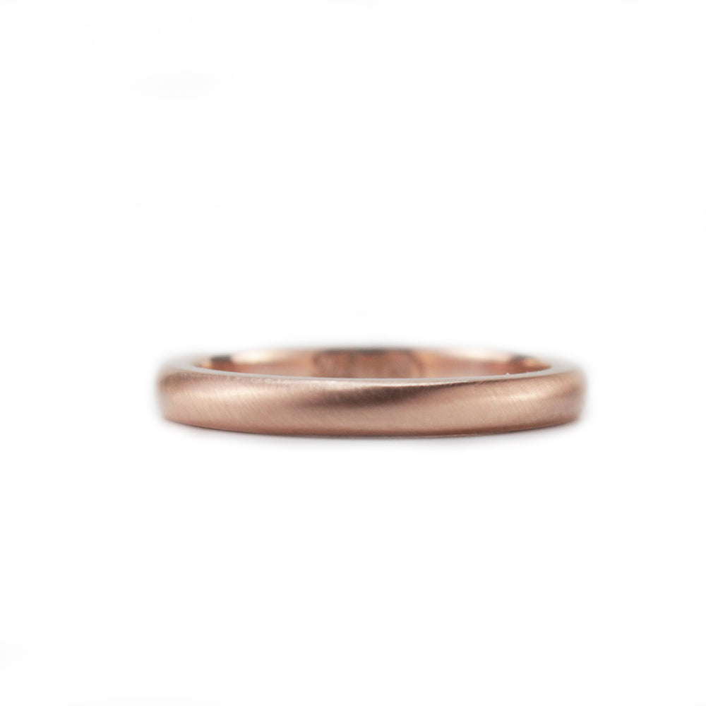Skinny Rose Gold soft Ring