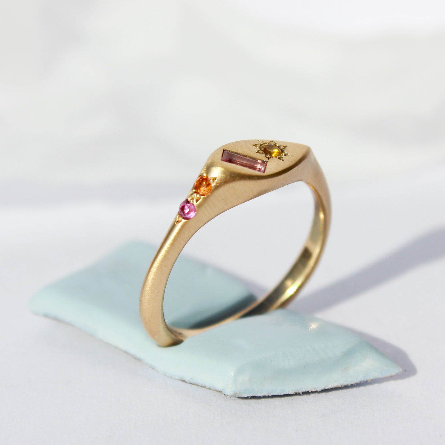 Roimata mix Signet Ring