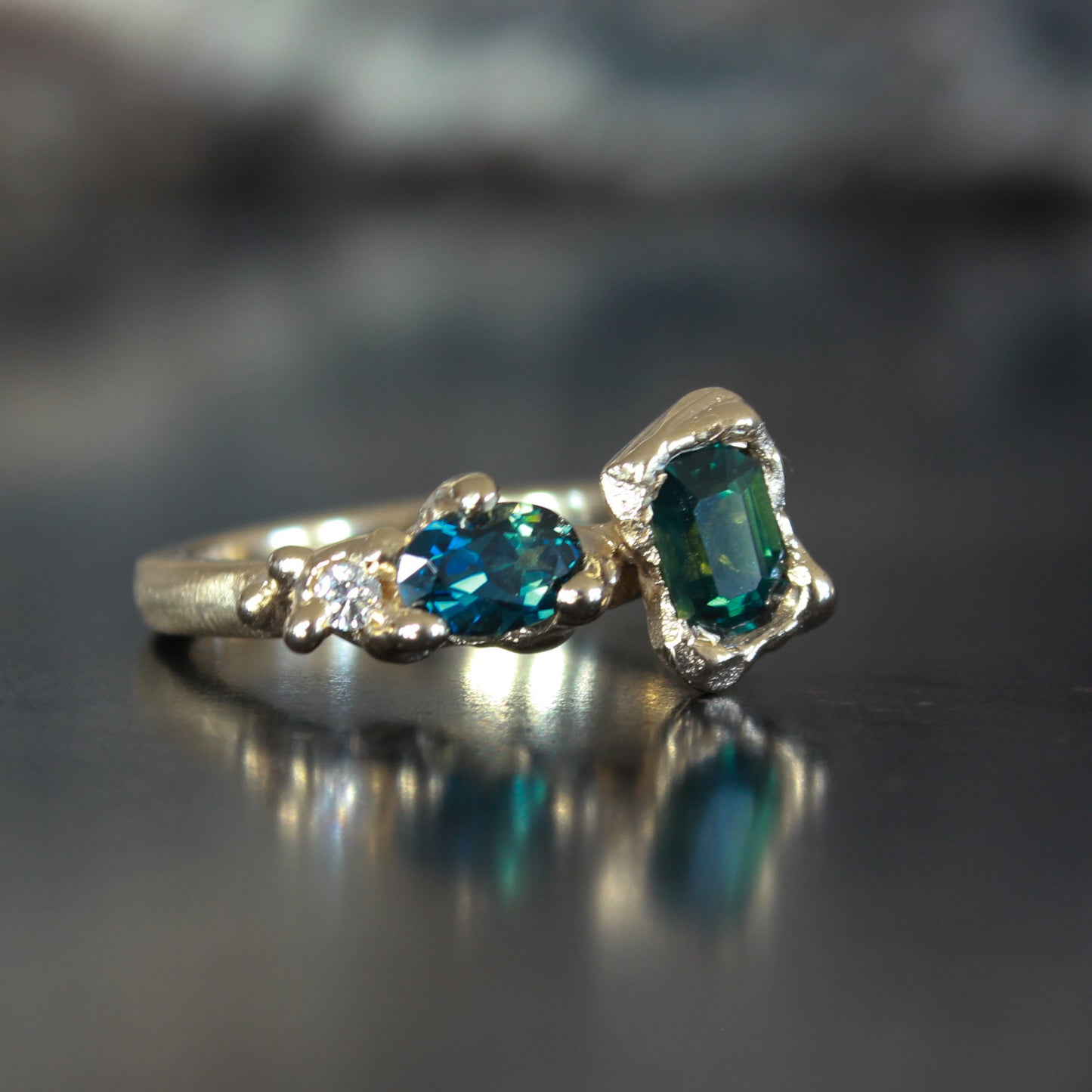Collide Sapphire Ring
