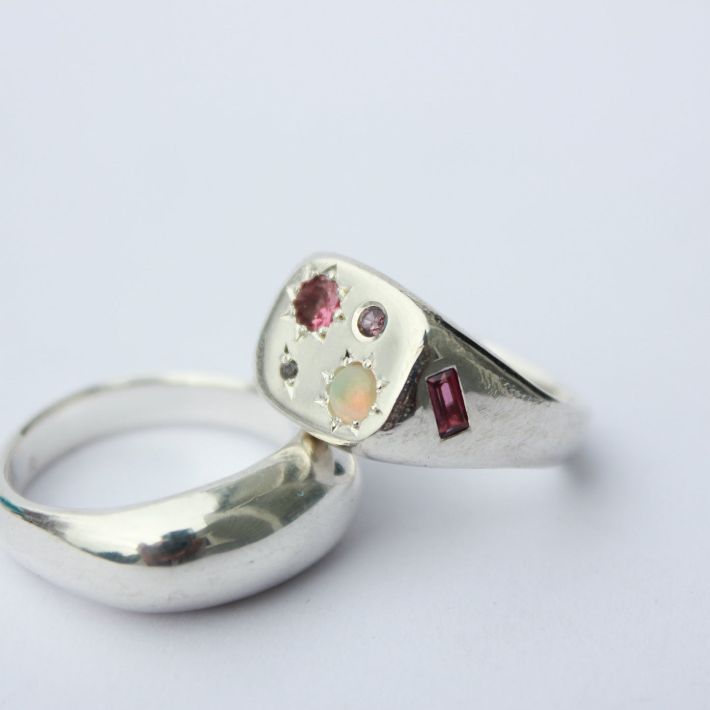 Mixed Signet Ring