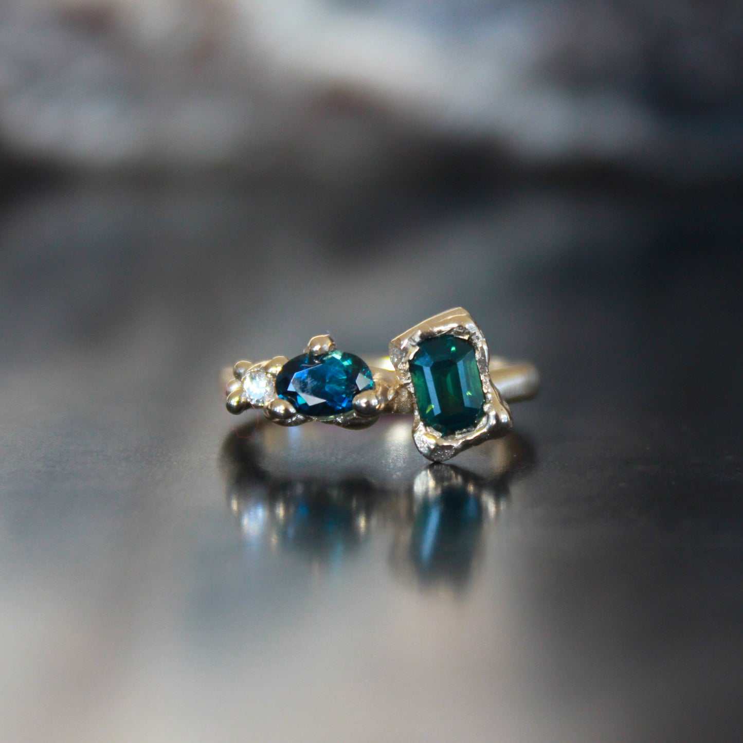 Collide Sapphire Ring