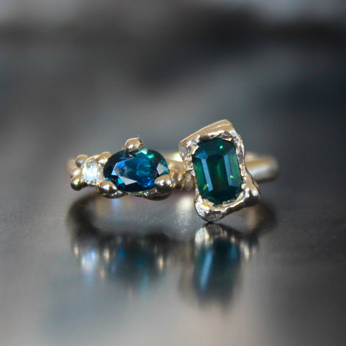 Collide Sapphire Ring