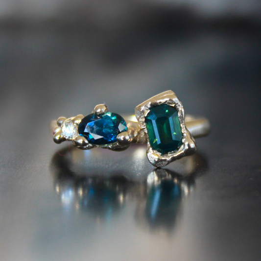 Collide Sapphire Ring